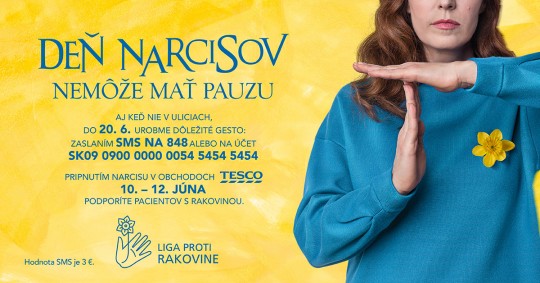 Deň narcisov TESCO