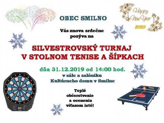 Plagát silvester 2019