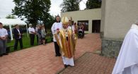 Konsekrácia oltára a kostola sv. Štefana Uhorského v Smilne 1. časť